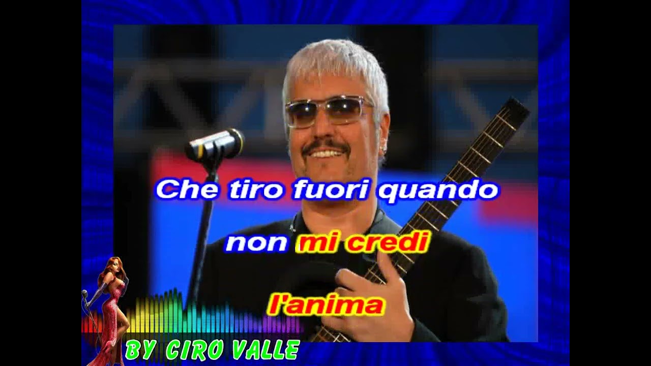Pino Daniele - Anima (karaoke fair use)