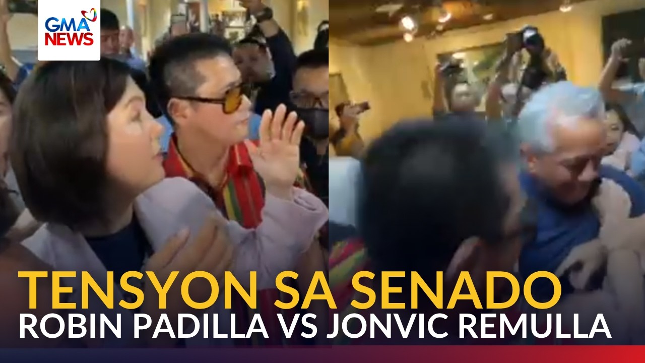 FULL - Tensyon sa Senado, tila nauwi sa tulakan nina Padilla, Remulla; Cayetano, nagitgit | GMA News