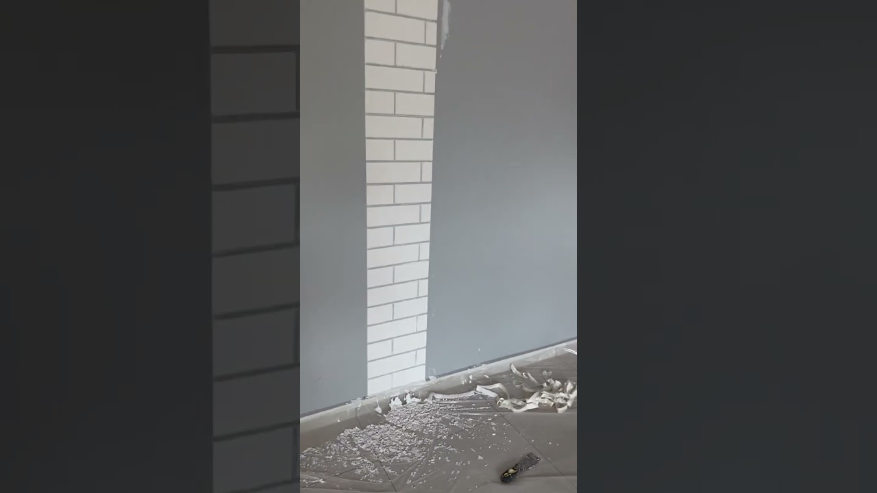 Brick effect in progress💪🏼