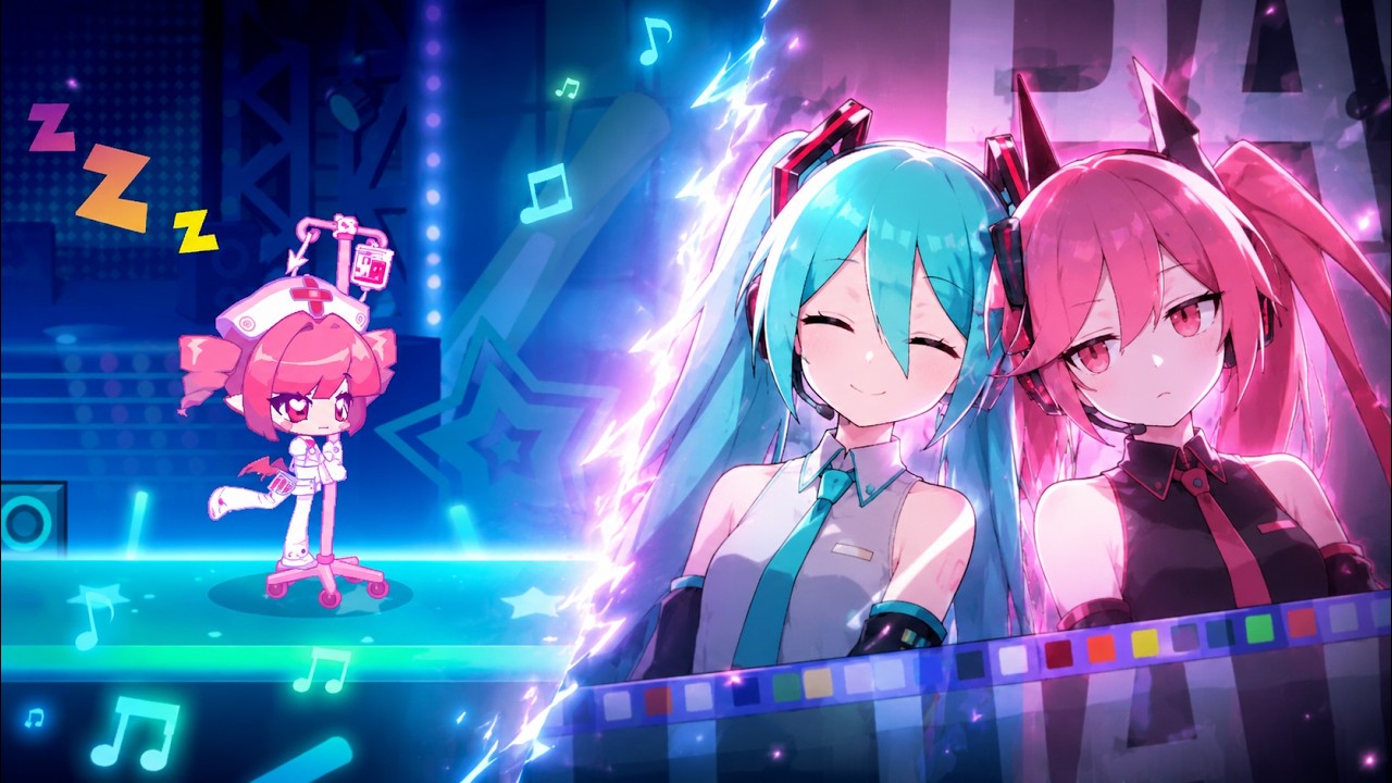 スプリットダンス / 初音ミク・重音テト【Muse Dash Custom 10★】