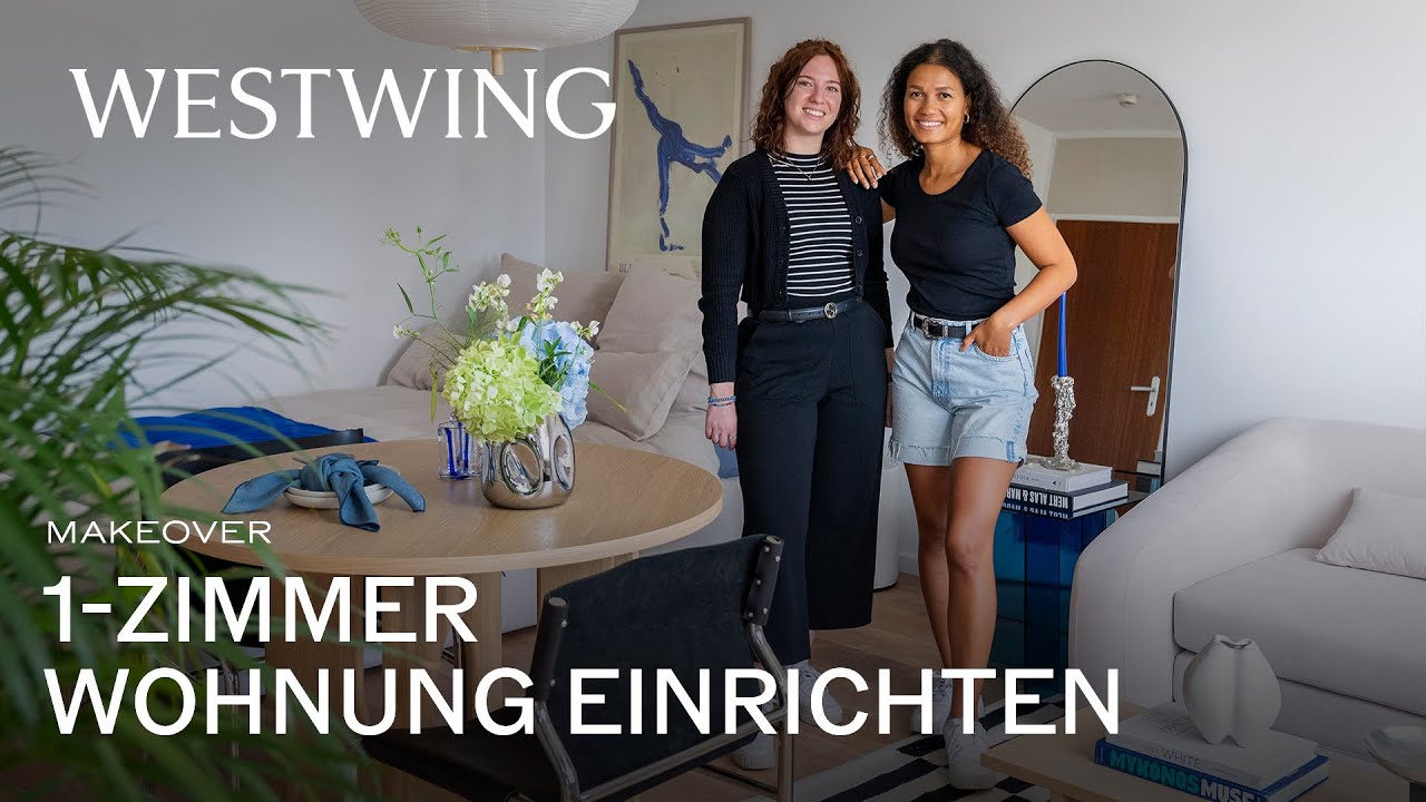 1-Zimmer-Wohnung einrichten | 22qm platzsparendes Wohnen | Wohnideen f&uuml;r die kleine Wohnung | How-to