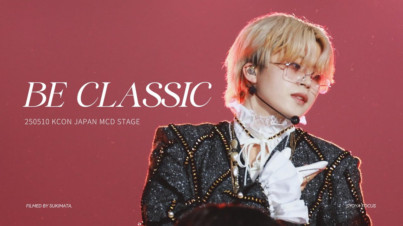 [4K]250510 KCON M COUNTDOWN STAGE JO1 - BE CLASSIC SYOYA Focus Cam
