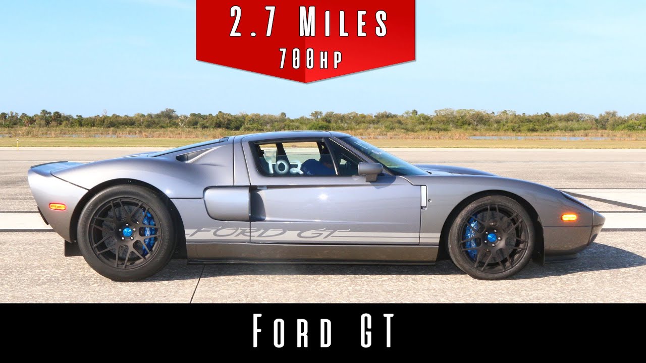 2006 Ford GT (Top Speed Test)