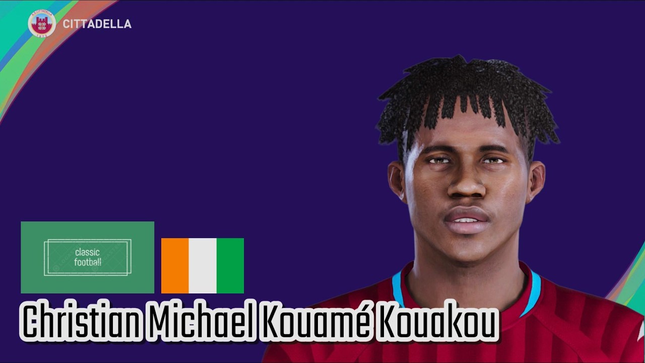 Christian Michael Kouamé Kouakou - PES Clasico (Face, Body& Stats)