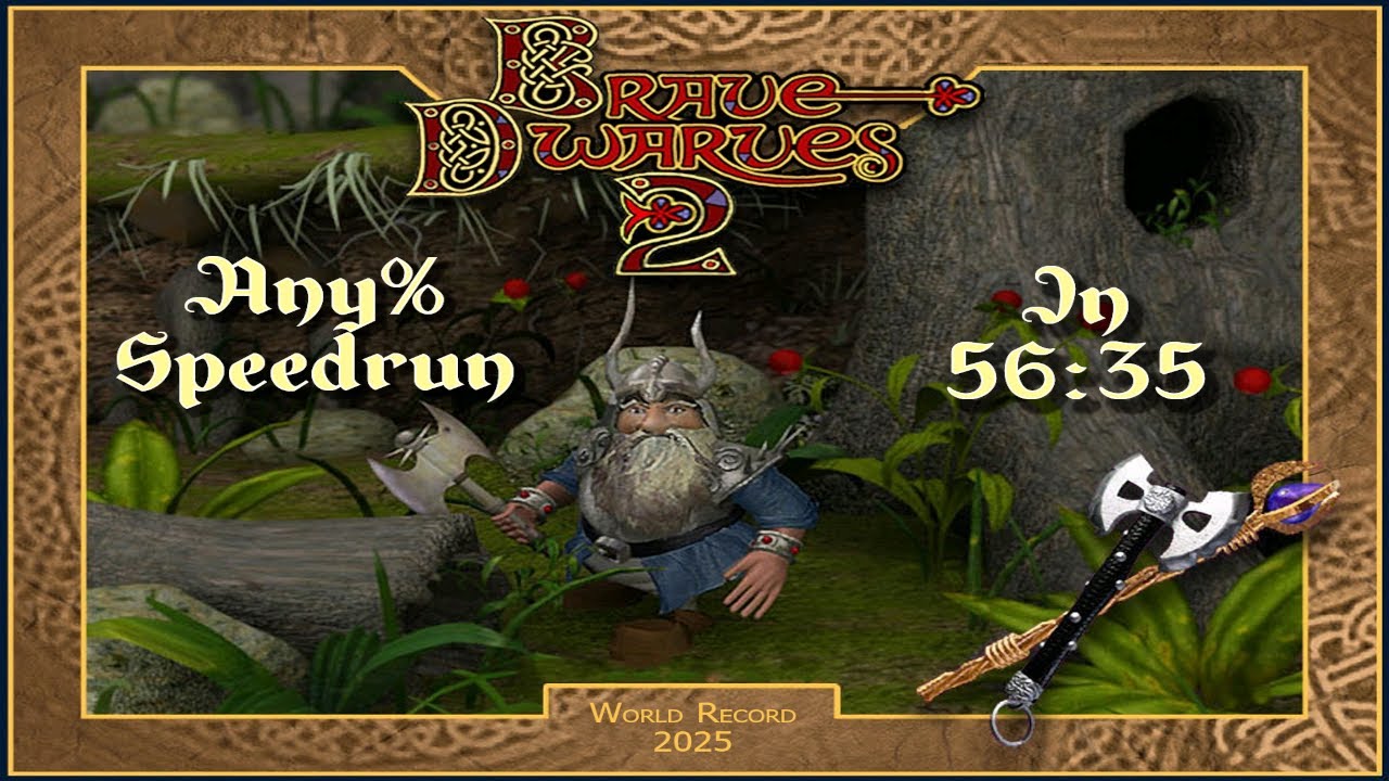Brave Dwarves 2 | Any% Speedrun in 56:35 [WR]