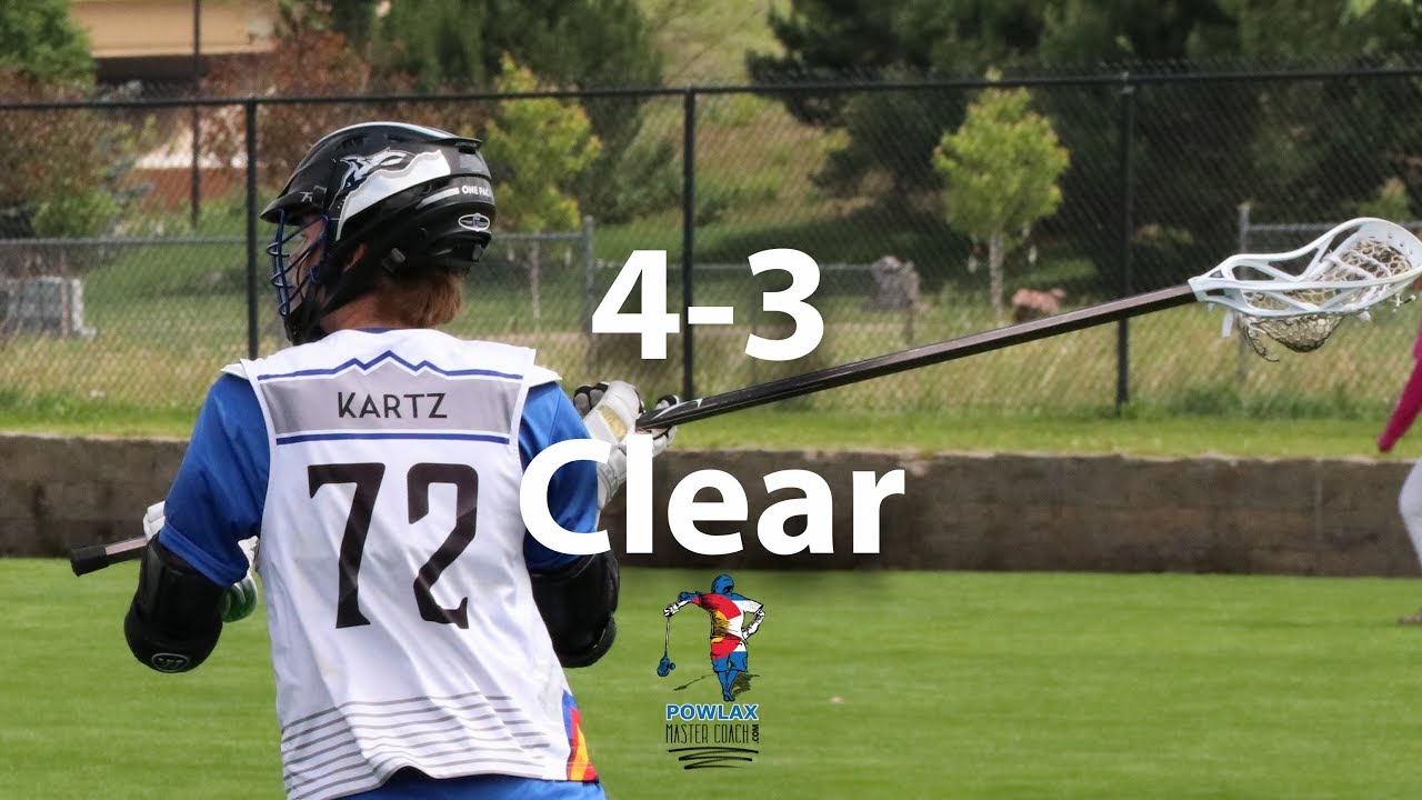 4-3 Clear | Lacrosse | POWLAX