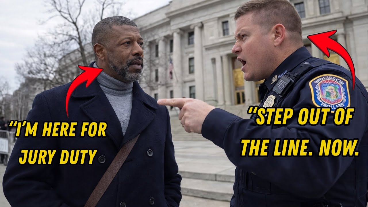 City Cop Stops Black Man Entering Jury Duty Line — He’s a Federal Trial Judge