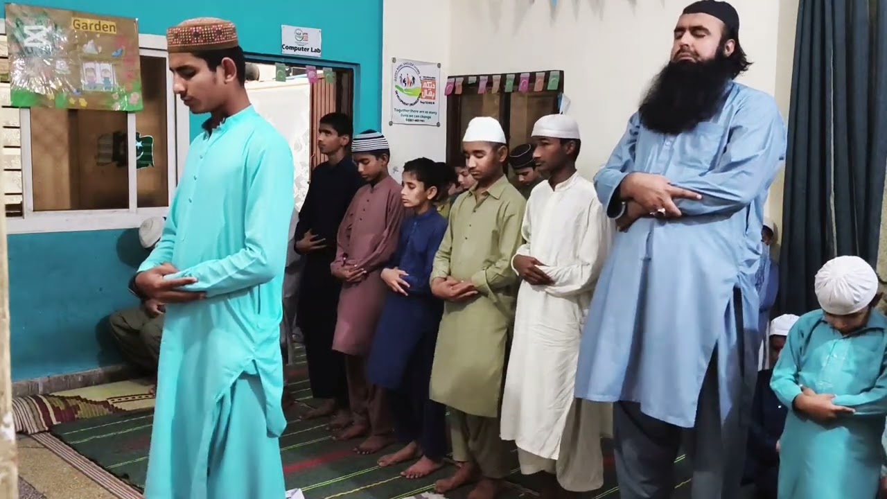 Traveeh prayer in Daykh Bhal Shelter home Bahawalpur 