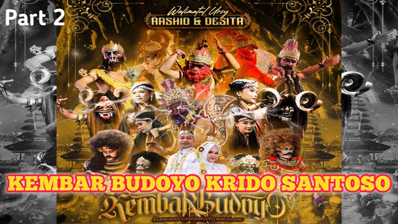 🔴 Live Streaming Kembar Budoyo Kridho Santoso Kembaran Candimulyo Part 2