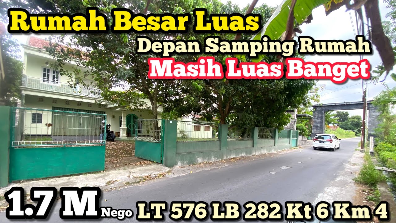 Luas Banget !!! Rumah Gede area Kosong  luas Banget di Berbah sleman Yogyakarta