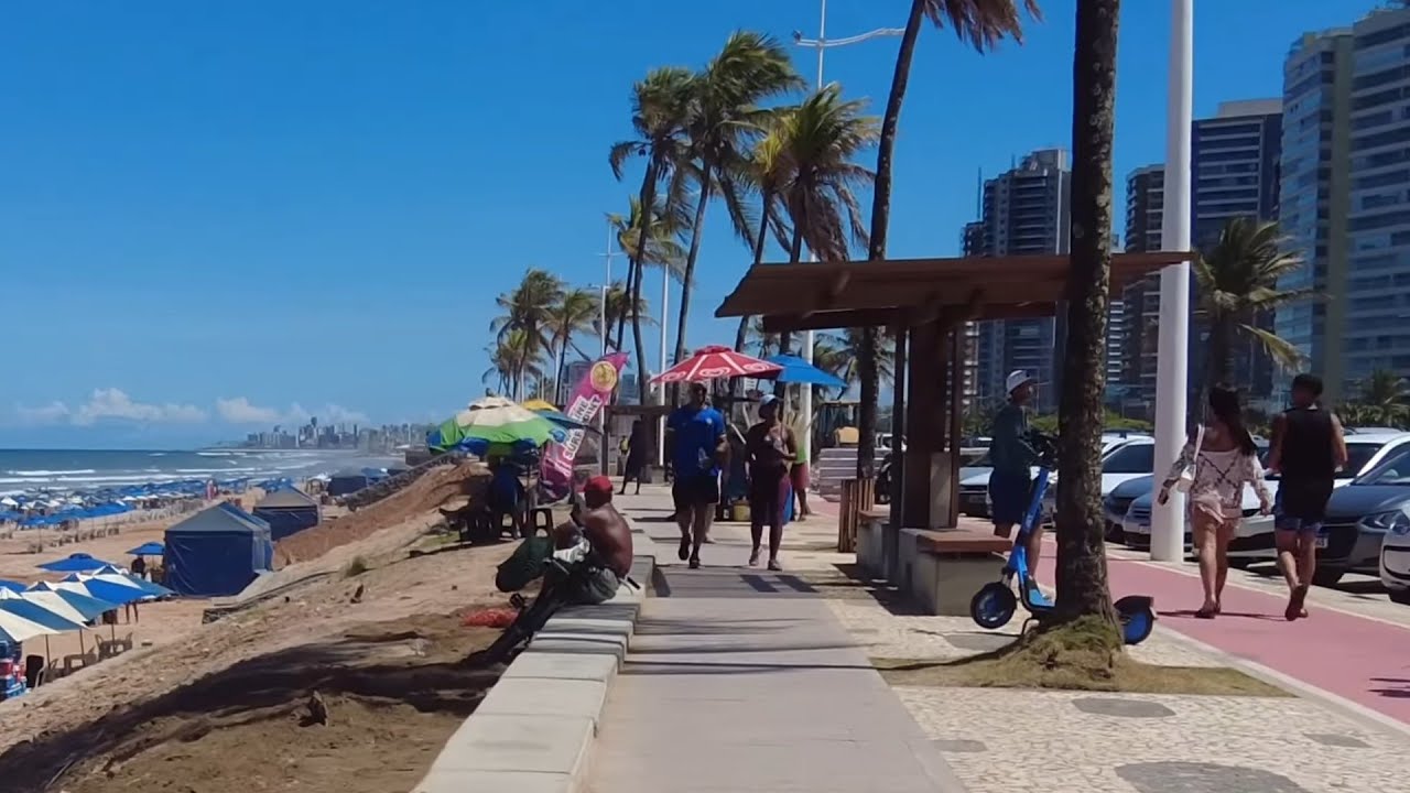 SALVADOR BAHIA - COMO ESTÁ A NOVA ORLA DE JAGUARIBE ATÉ PIATÃ