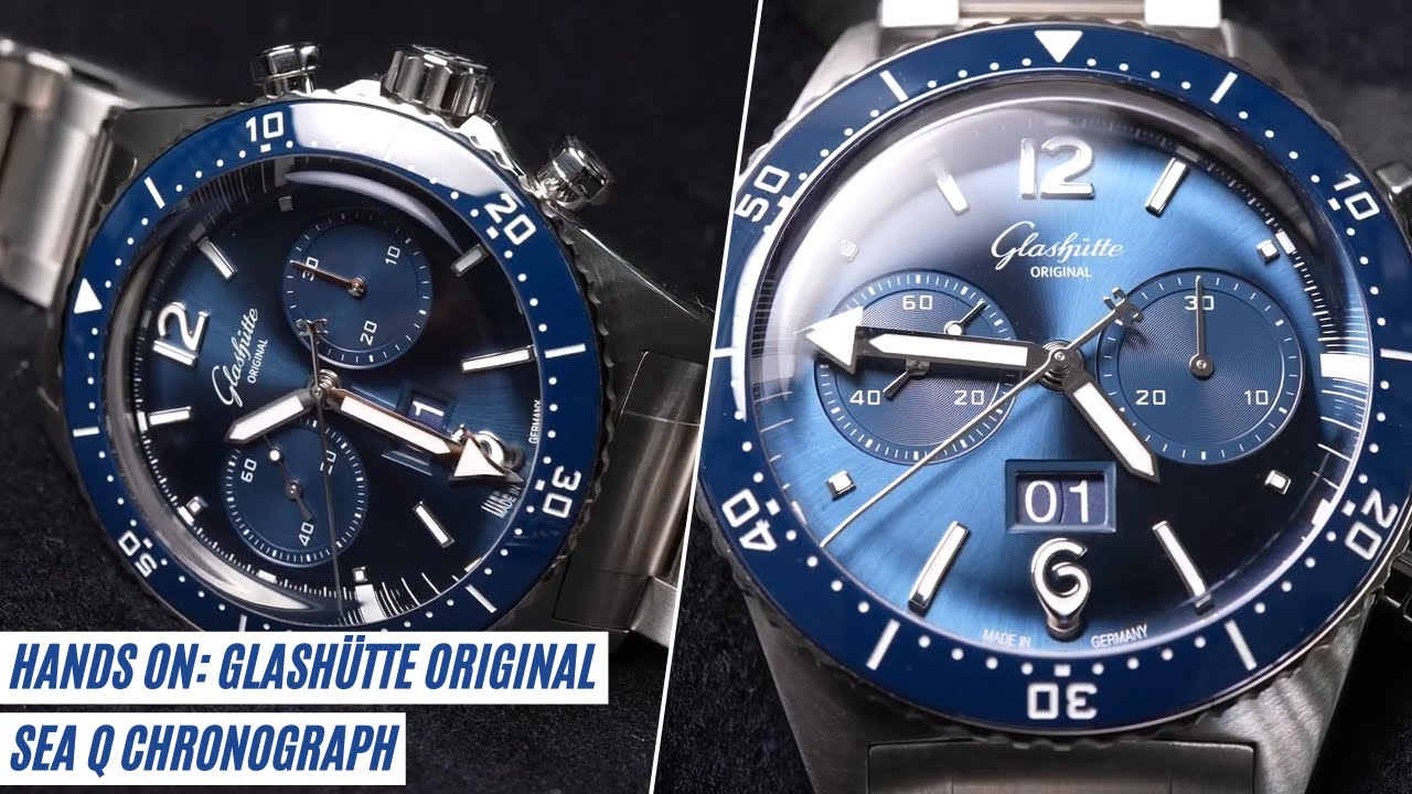 The Glashütte Original SeaQ Chronograph is an elevated diver that stands out from the pack