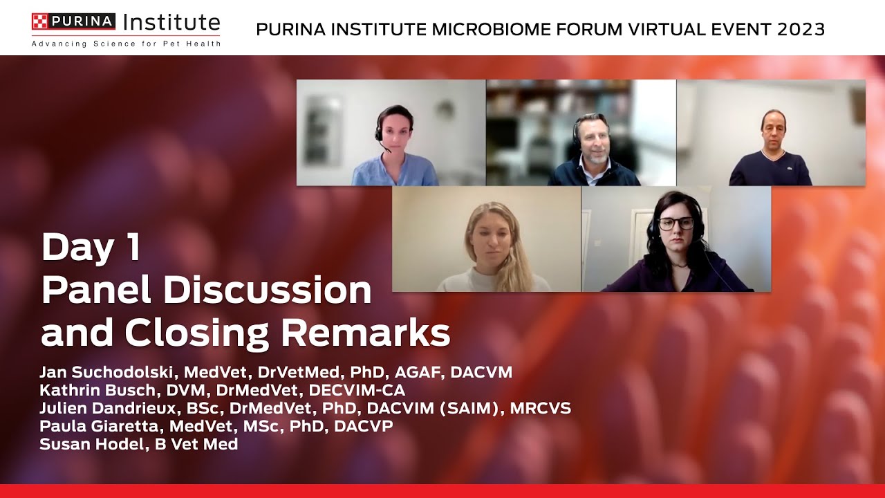 Panel discussion with Day 1 speakers followed by closing remarks | Microbiome Forum 2023