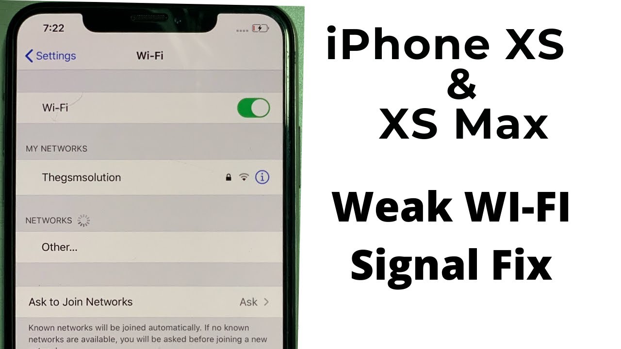 Решена проблема слабого сигнала Wi-Fi на iPhone XS и XS Max! Исправлена ​​проблема со слабым сигн...