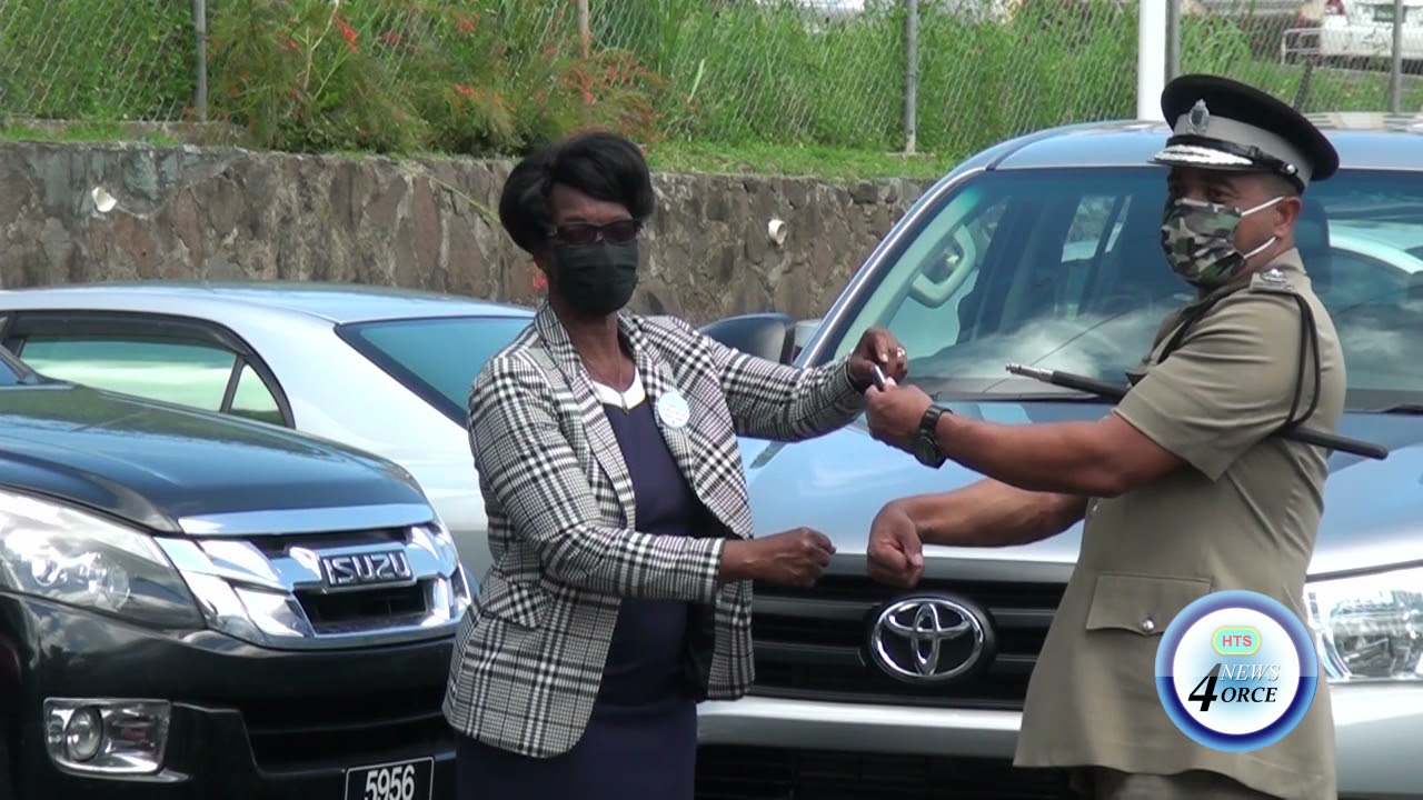 POLICE DEPT RECEIVES TWO NEW PATROL VEHICLES