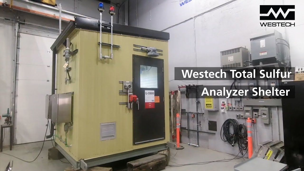 Westech KECO Total Sulfur Analyzer Shelter   Oct2025