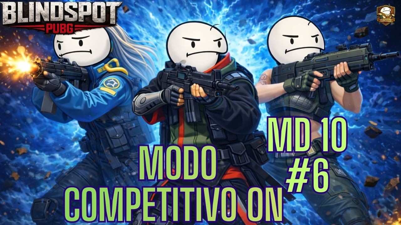 Ranqueada Solo Md10 - Sempre Buscando a vitória     #pubgblindspot