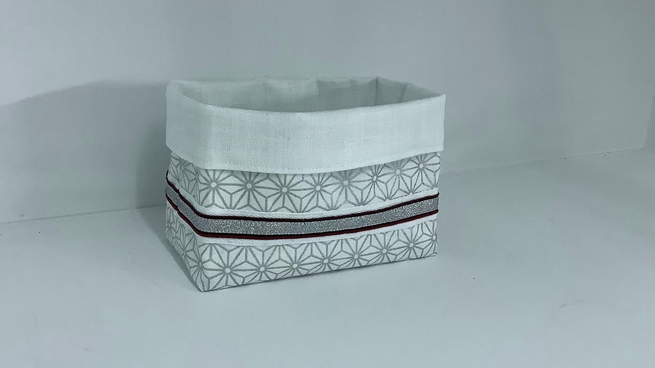 Petit panier à Pain ~ Tuto couture Madalena