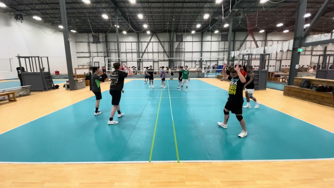 February 8th 2026 - Volleydome Men's Tier 2 Game 1 - No Pain No Daines vs. Blaze