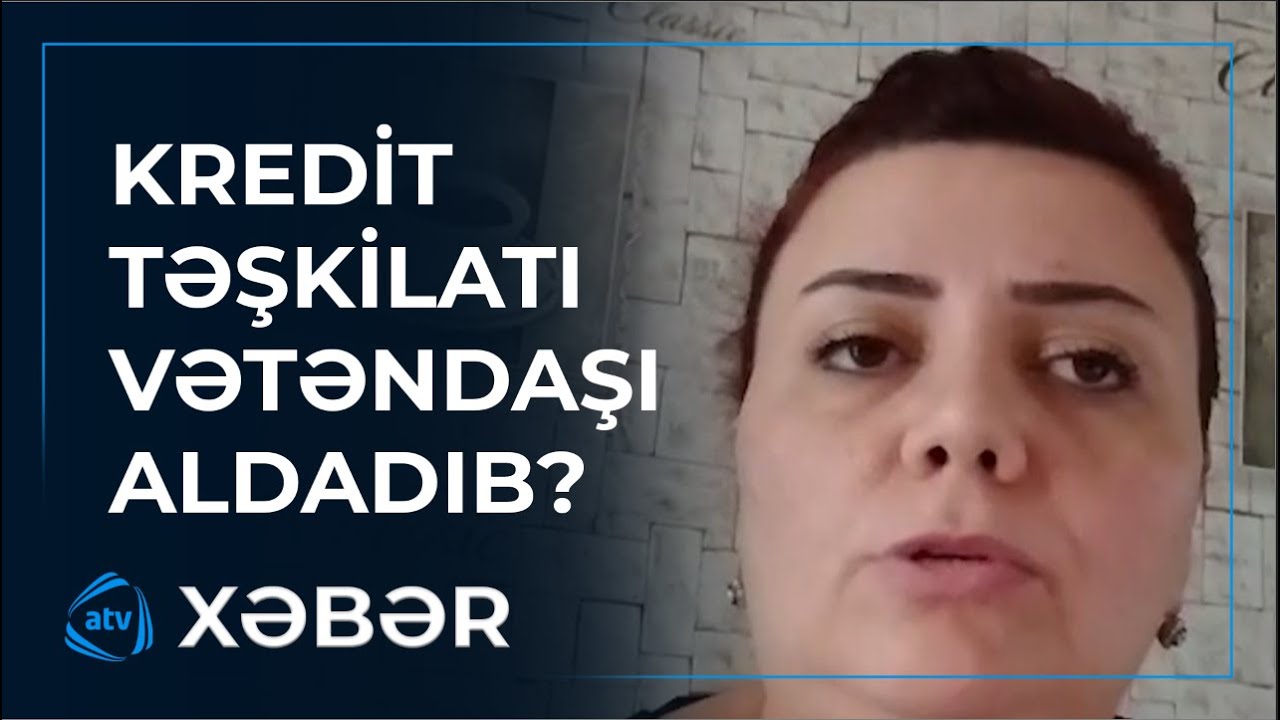 Kredit almaq istədi, pulundan oldu