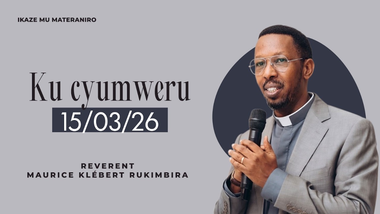 Ubutware n’inshingano - Rev. Maurice Klébert RUKIMBIRA