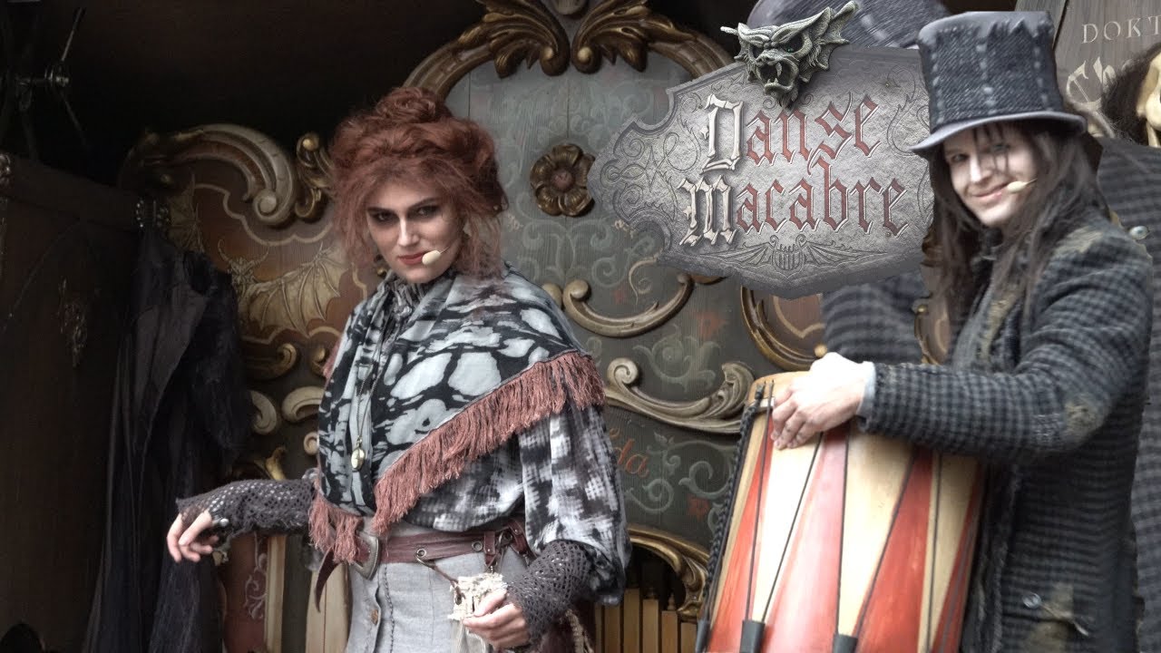Dr  Charlatans Cabaret Macabre Multicam Efteling Parkshow Danse Macabre 4K #efteling