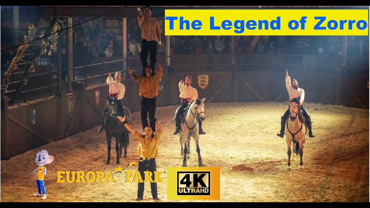 The Legend of Zorro Full Show in 4K - Europa Park