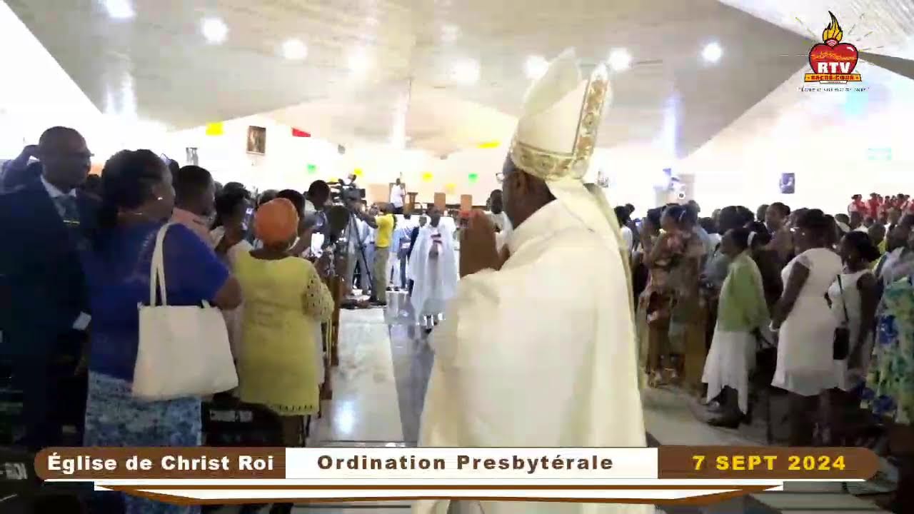 Messe d'ordination Presbyterale, église de Christ Roi, 7 Septembre 2024