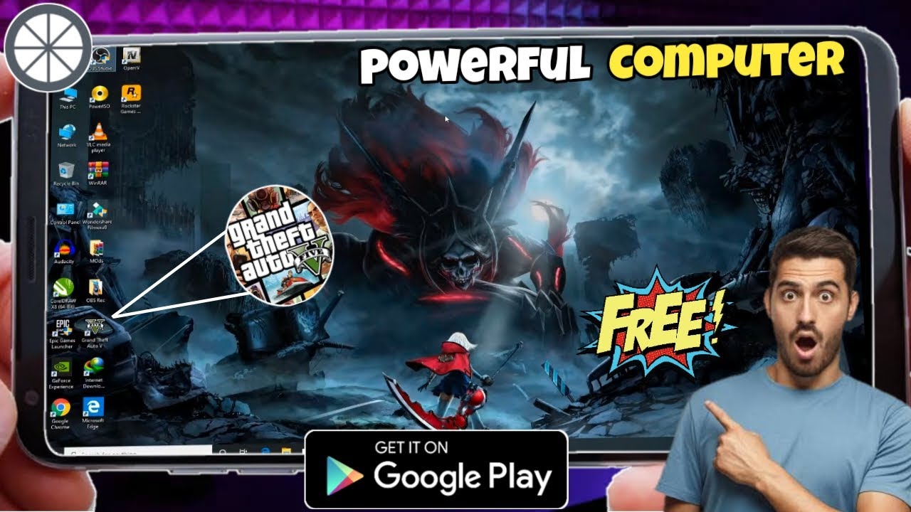Real Gaming PC On Mobile | Moonlight Game Streaming Tutorial | GameAway Cloud Service | Hydric Ga...