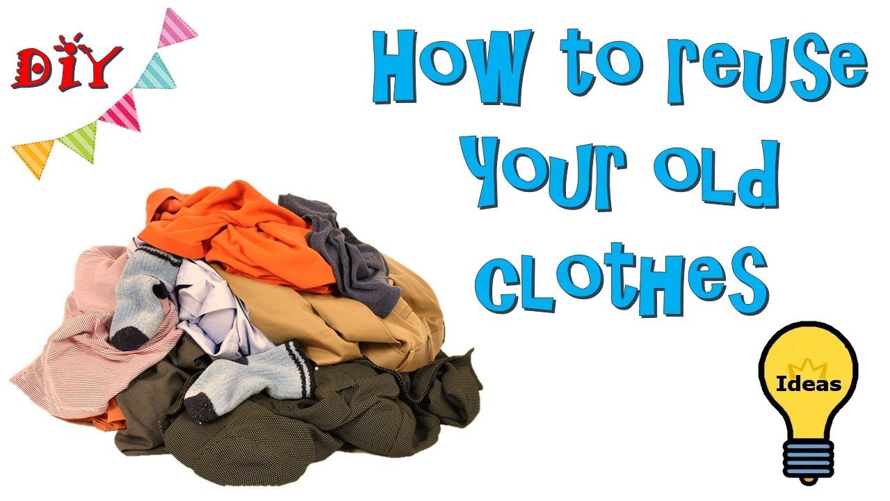 DIY |4 REUSE OF OLD CLOTHES | BEST OUT OF WASTE IDEAS | CLOTHES RECYCLING | OLD CLOTHES HACKS