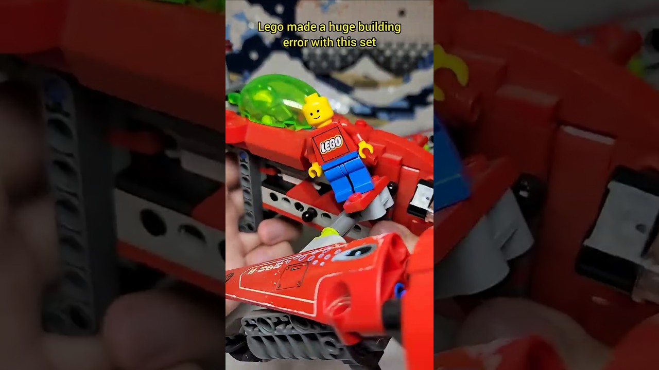 Когда LEGO стоило сделать соединение свободнее!