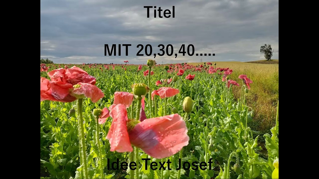 Mit 20,30,40....