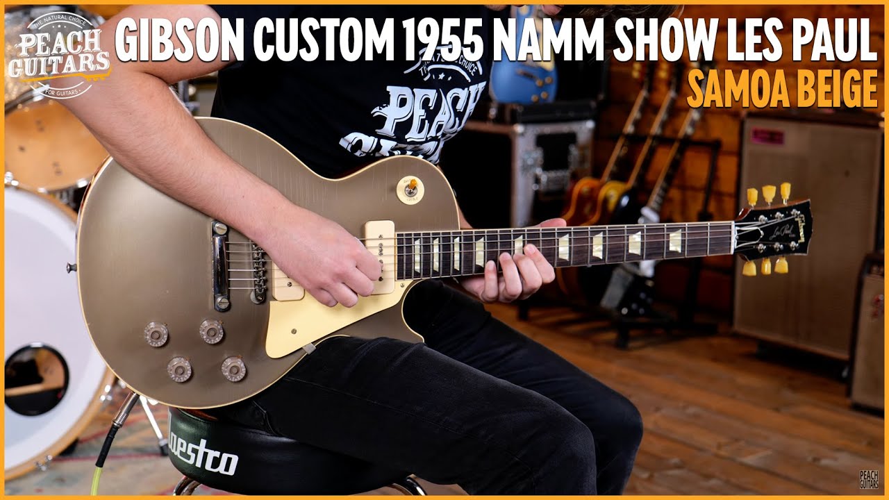 Gibson Custom 1955 NAMM Show Commemorative Edition Les Paul | Samoa Beige
