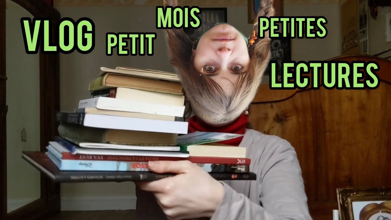 Vlog lecture Petit mois petites lectures ✨