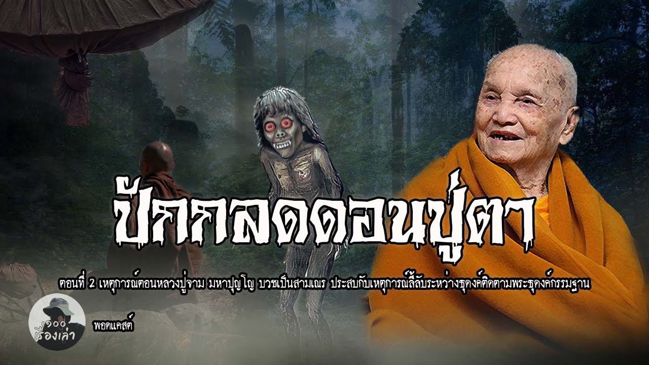 ปักกลดดอนปู่ตา  | หลวงปู่จามธุดงค์ปักดอนปู่ตา กลางป่าช้า ตอนที่ 2 | หลวงปู่จาม มหาปุญโญ