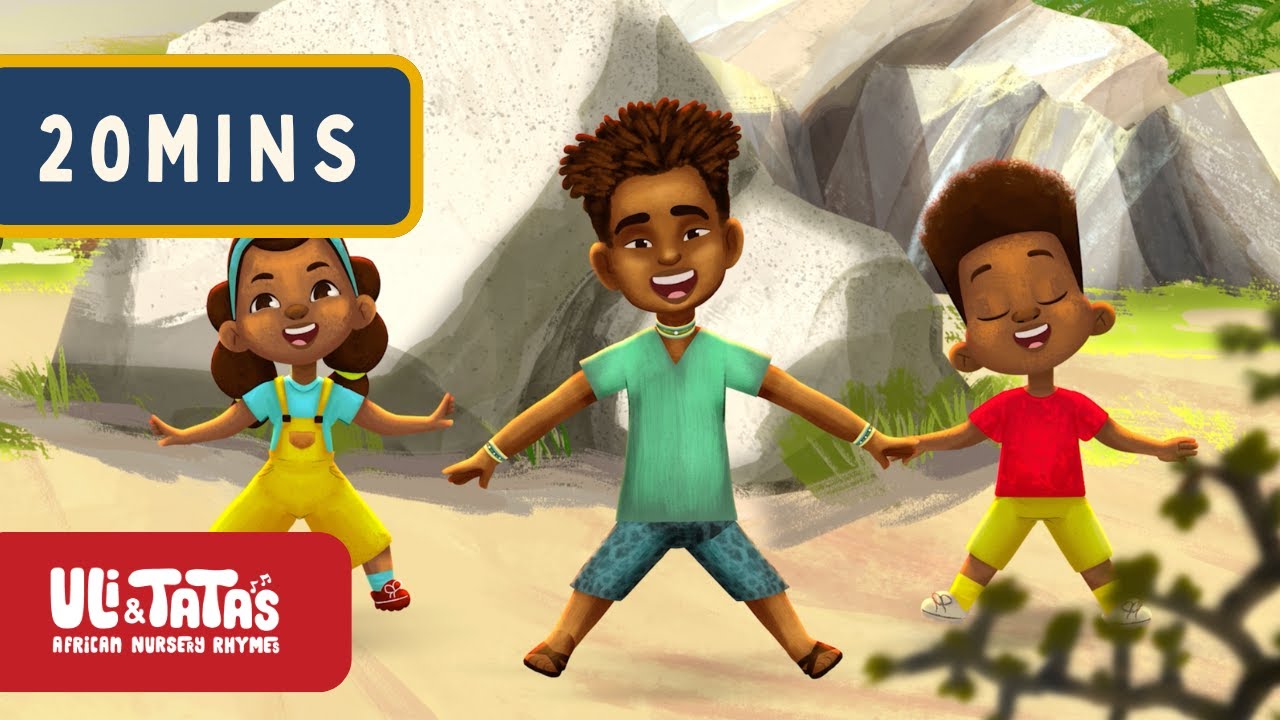 Meet Uli & Tata's Friends! 🎉 | 20-Min Compilation | African Nursery Rhymes 🌍🎶