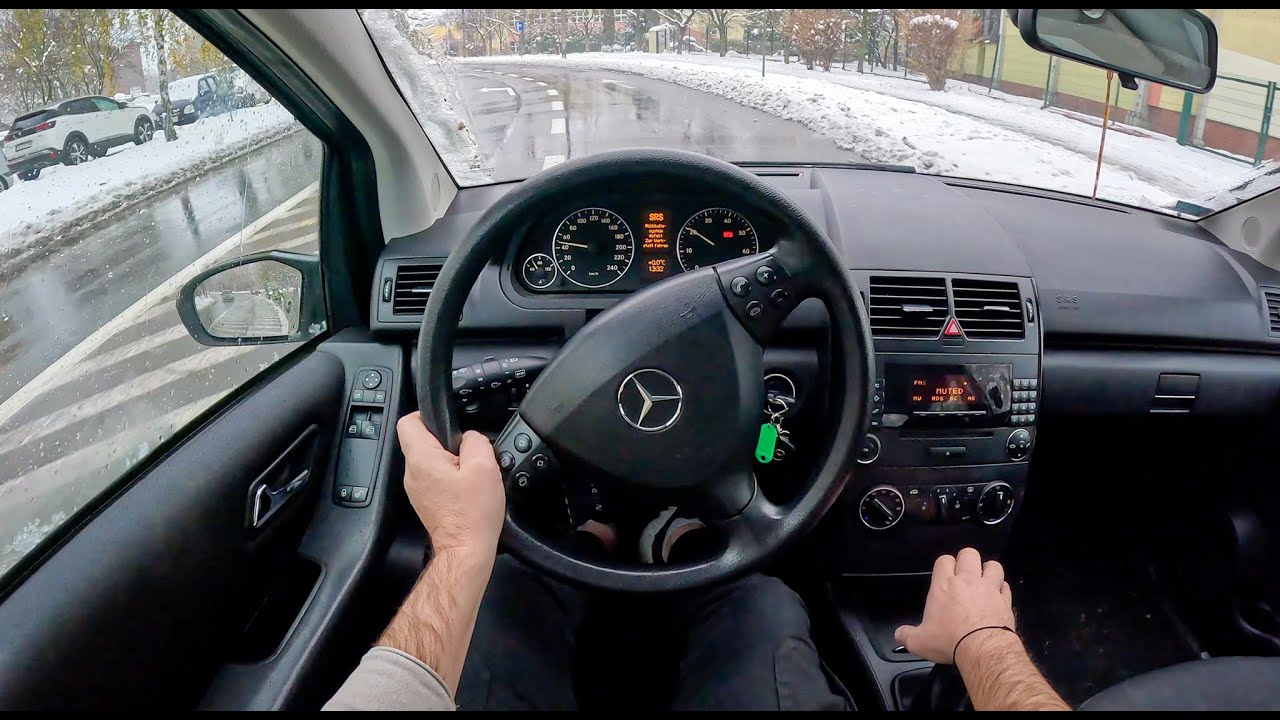 2004 Mercedes A W169 Coupe [1.5 150 95HP] |0-100| POV Test Drive 