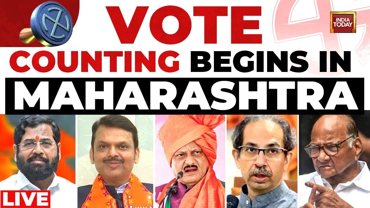Maharashtra Results LIVE Vote Counting | Will Mahayuti Triumph Or MVA Stage A Comeback? | Maha News