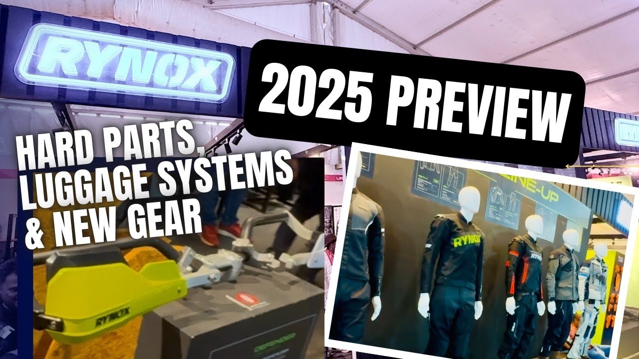 Первый взгляд на модельный ряд Rynox 2025: представлены запасные части Defender, Helium, Delta и ...