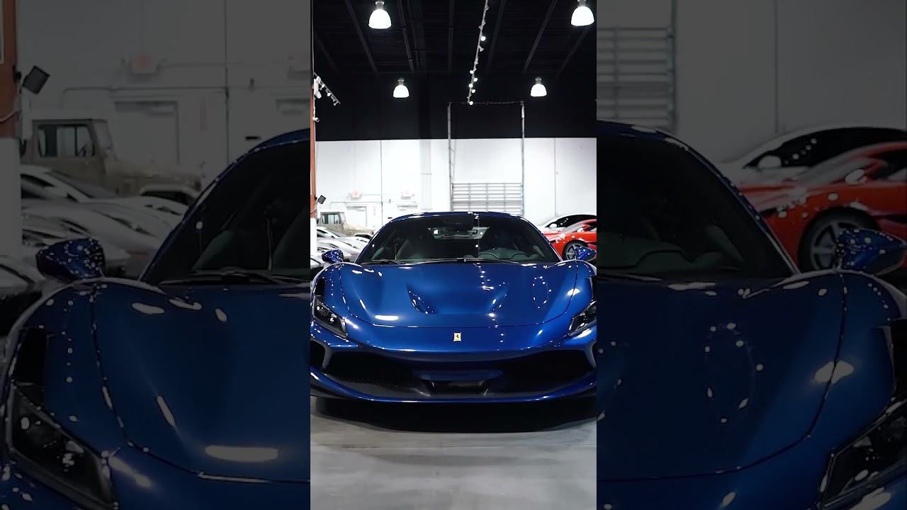 2020 Ferrari F8 Tributo in TDF Blue #shorts
