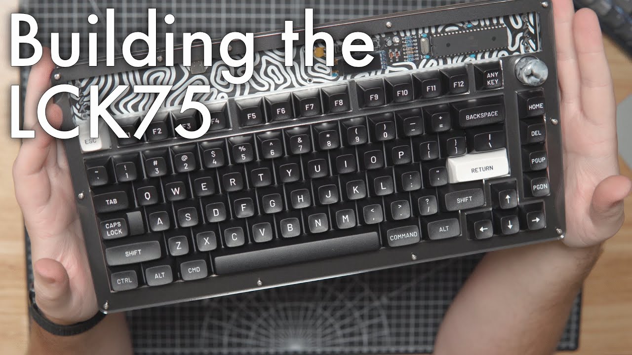 My First Through-Hole Keyboard | Building the LCK75