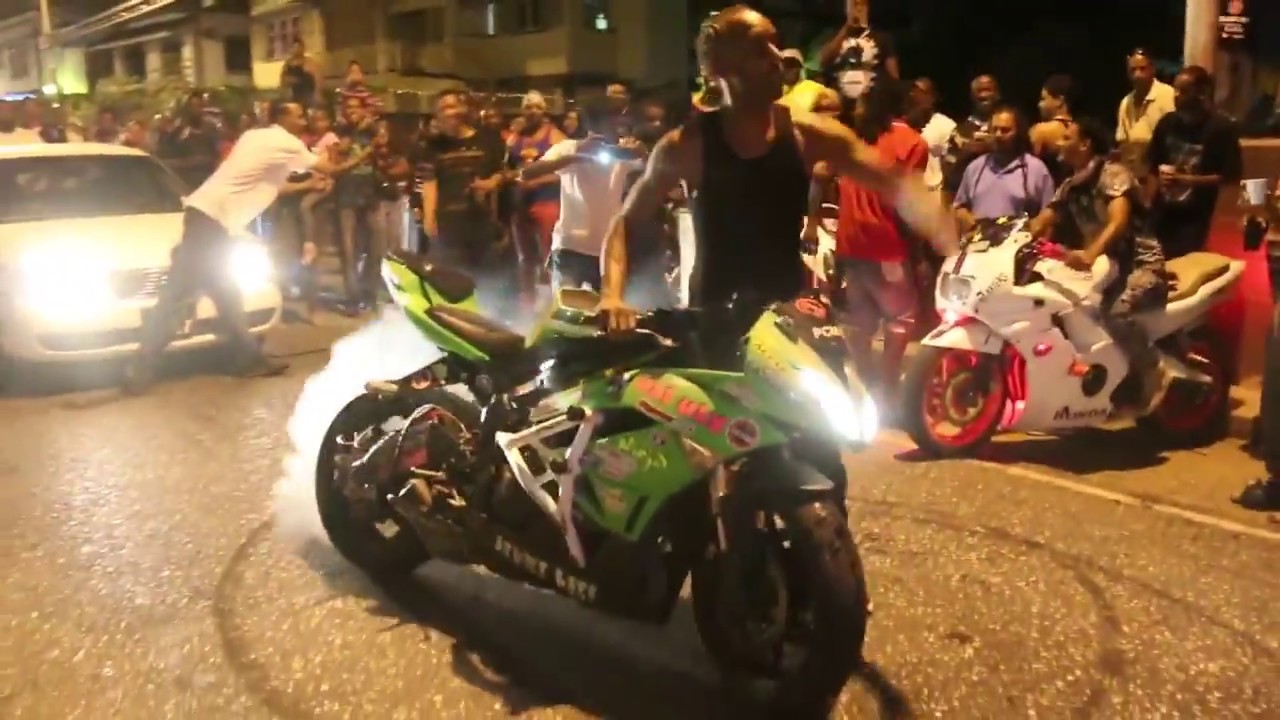 Mad Max Trini King of Air Brush Painting & Celebrated Caribbean Stunt Biker