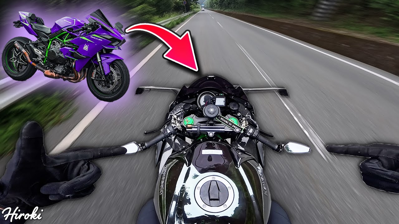 Ninja H2をEVA初号機カウルから純正カウルに戻しました...