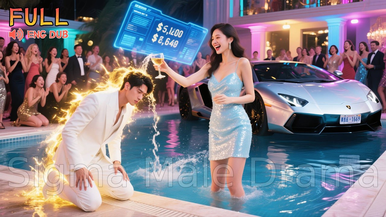 Poor boy forced to lick shoes at a party—but he unlocks the system and becomes the richest man!