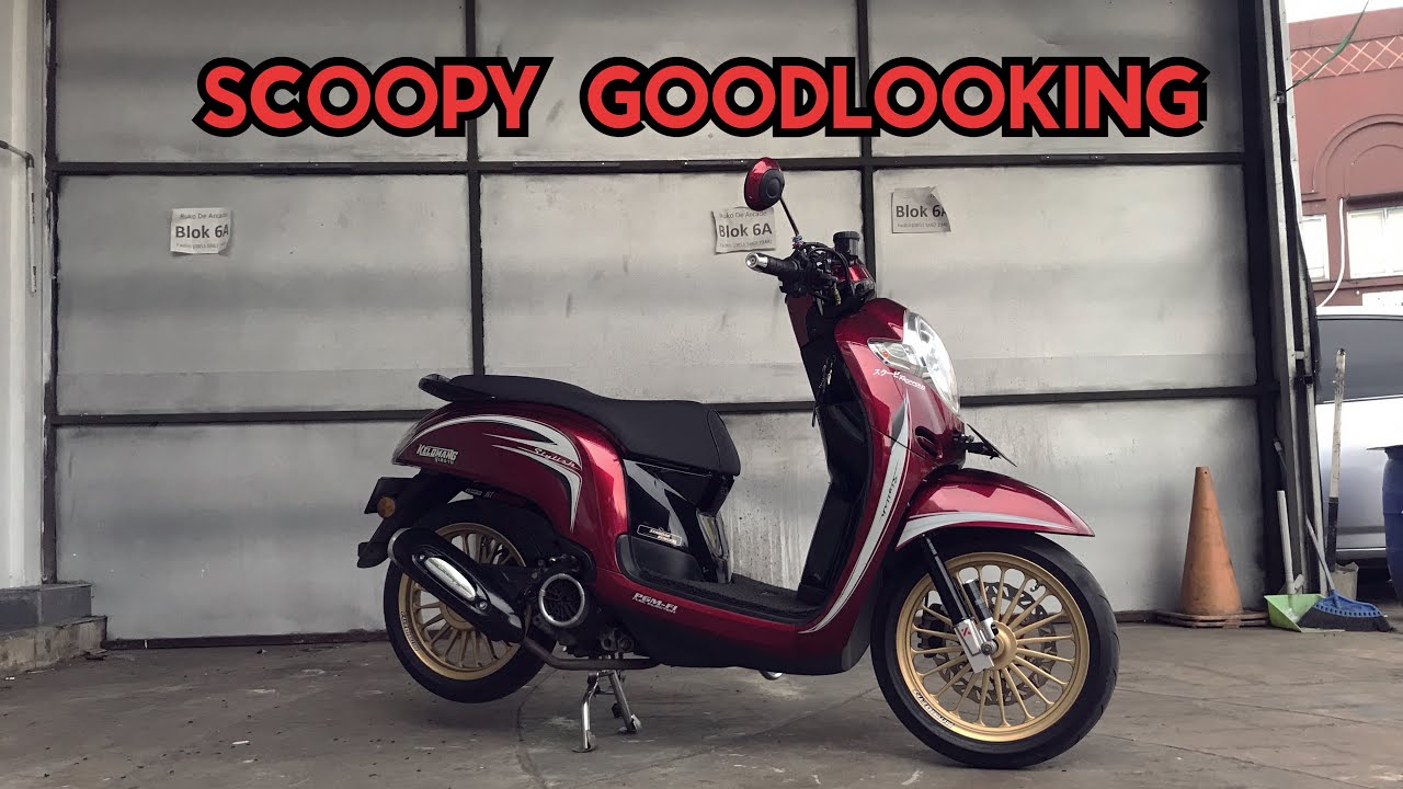 Review modifikasi Scoopy 100% DailyUse
