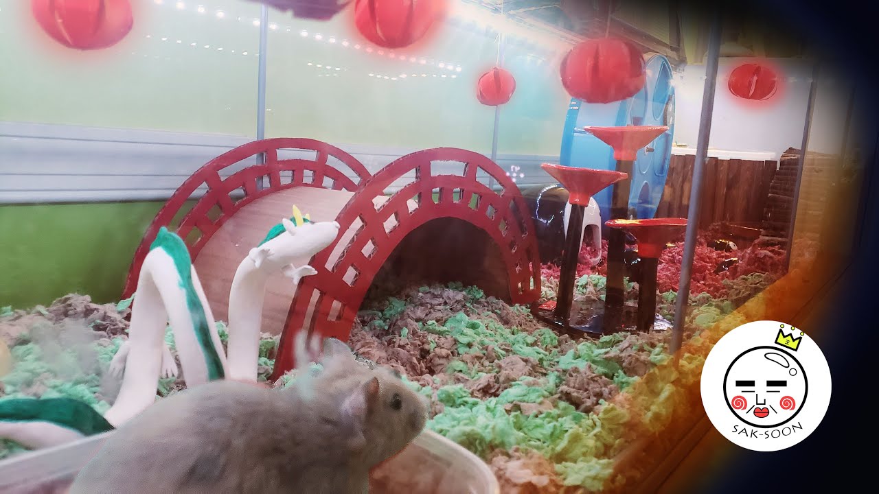 Studio Ghibli Spirited Away Themed Hamster Cage -1/2