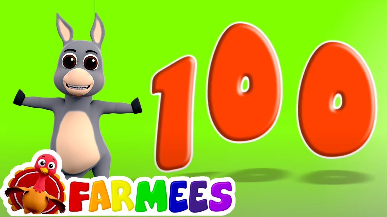 Số bài hát 1-100 | Nhạc thiếu nhi | Hoạt hình | Farmees Vietnam | Trẻ mới biết đi | Vần điệu trẻ