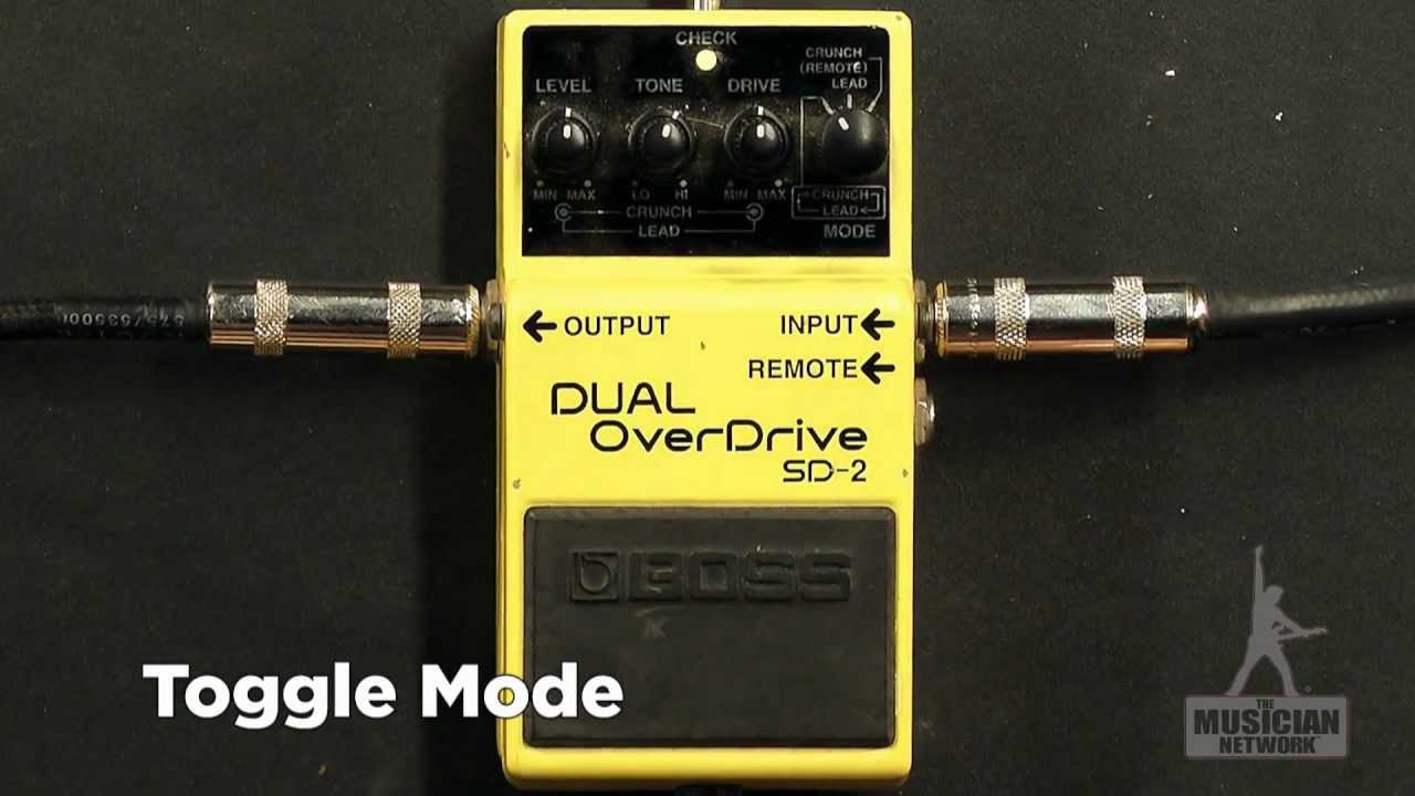 Boss Dual Overdrive SD-2: Gear Up