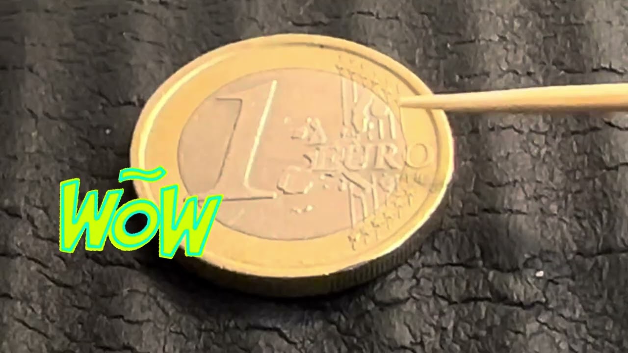 Rare 1 Euro coin 2002 f/ Italy Leonardo Da Vinci Coin W/ Mint error 