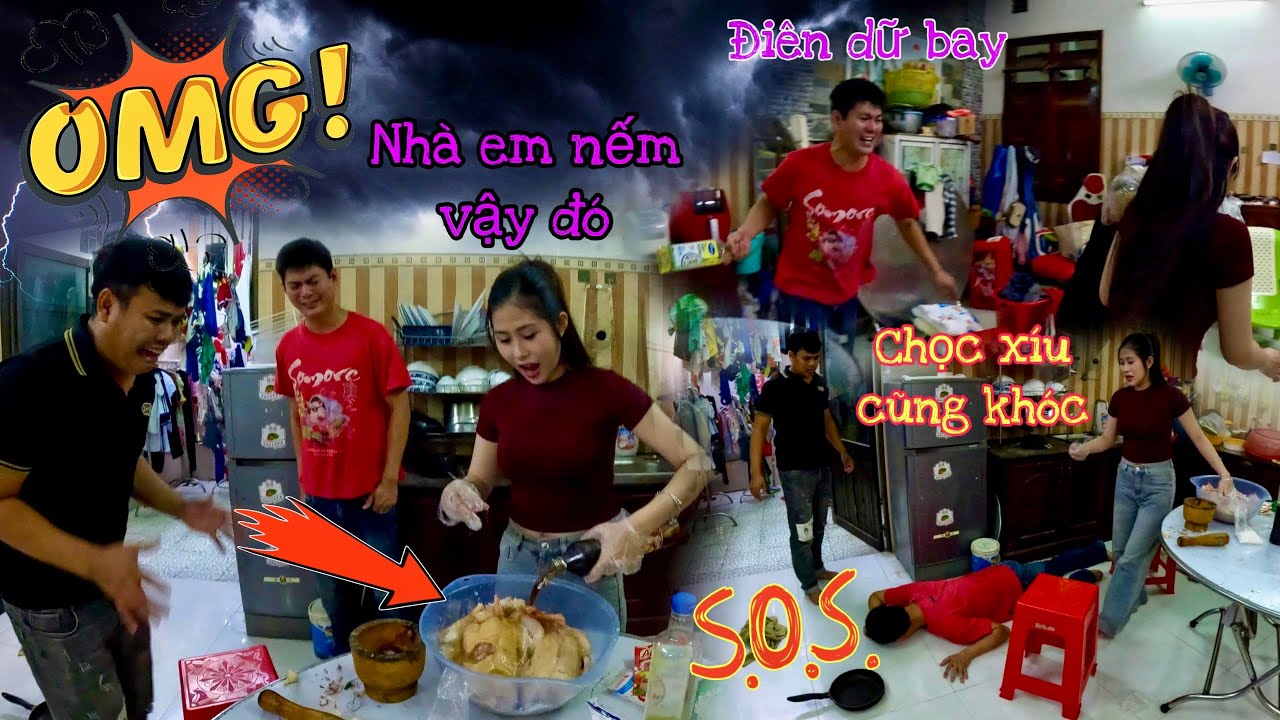Bé Ly Đem Vịt Lên Nhà Quốc Bẻm Làm Ẩm Thực Và Cái Kết 